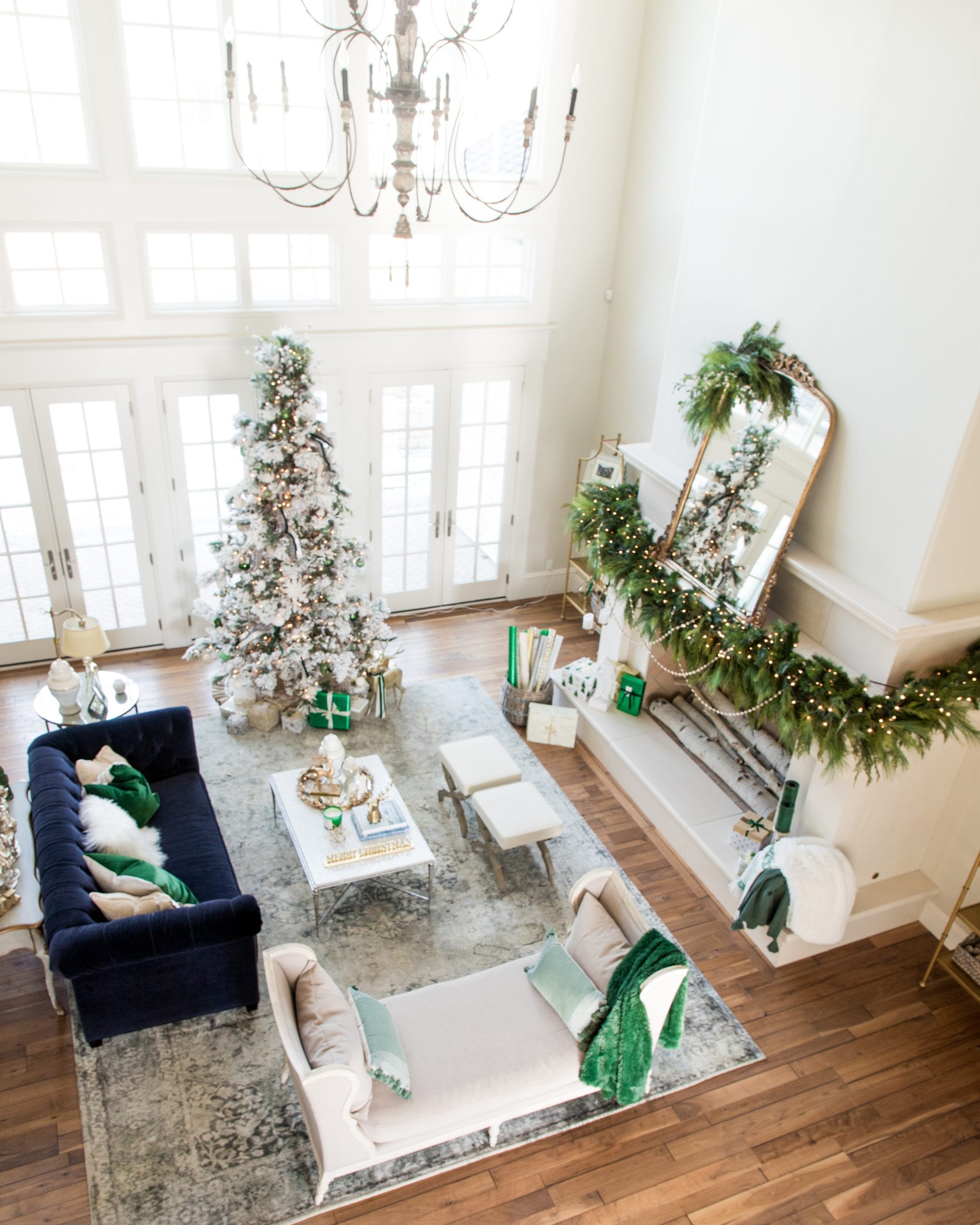 Green And Ivory Christmas